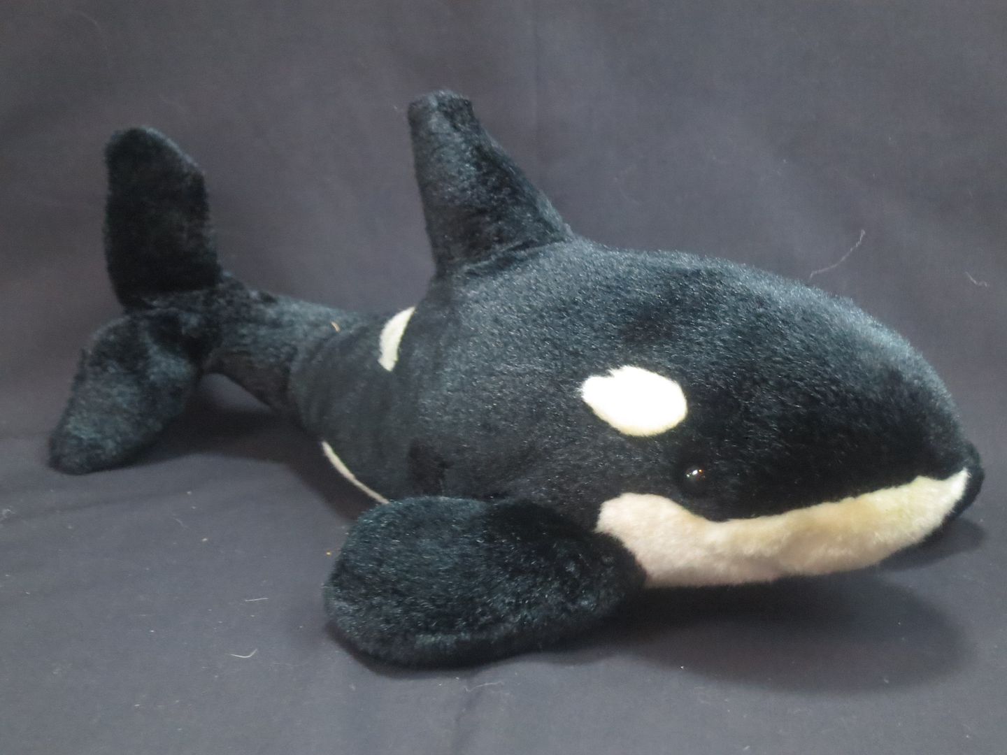 giant stuffed orca